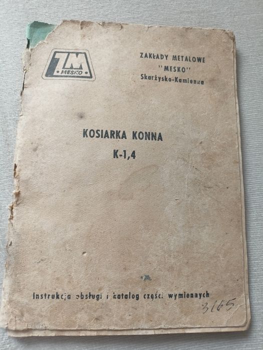 Kosiarka Mesko 1,4m Oryginał