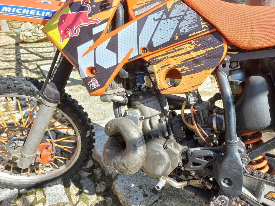 Mota ktm 250 sx não matriculada