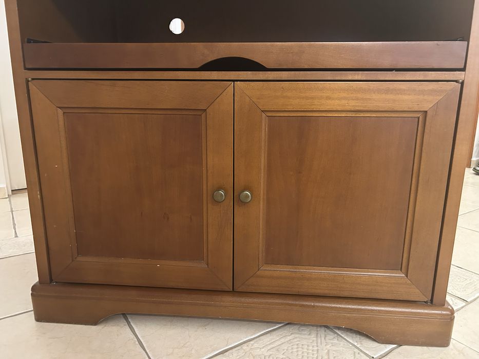 Komoda drewniana buk szafka pod telewizor