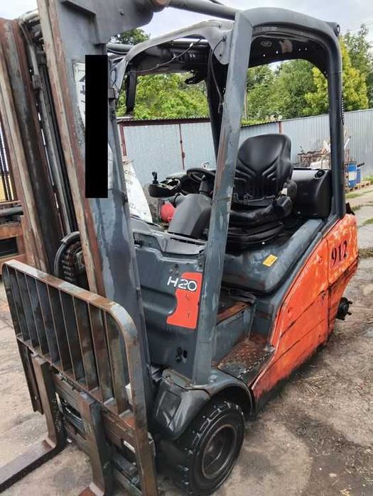 Linde H20T 2008r. wózek widłowy wolny skok przesuw niekompletny