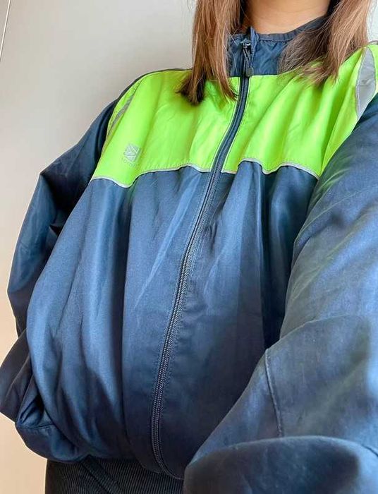 Kurtka dresowa bluza z kołnierzem oversize unisex gorpcore (Karrimor)