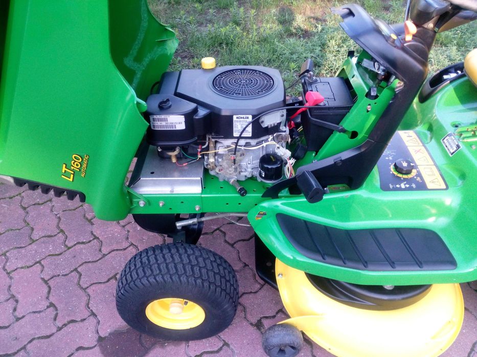 Traktorek kosiarka John Deere LT160 Mulczer 16KM pompa oleju