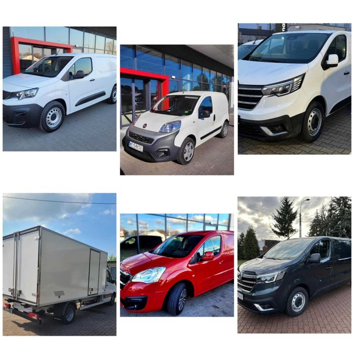 Wynajem Busa wypożyczalnia aut dostawczych 24H małych Dużych  Rabaty%