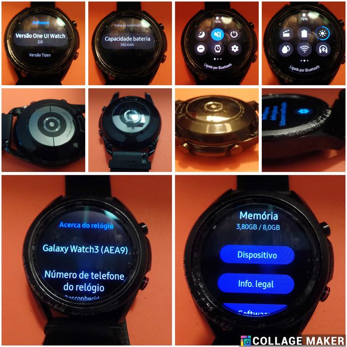 Samsung Galaxy Watch4 Classic LTE 46 mm + Galaxy Watch3 LTE 45 mm Dupla Oportunidade