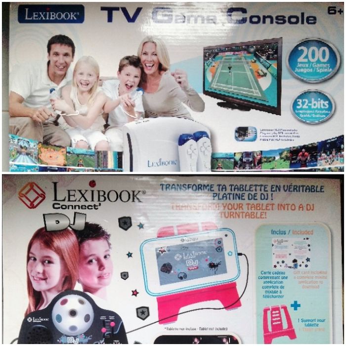 Lexibook DJ and Lexibook Game Console.64168954913154122