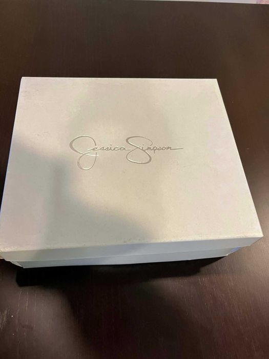 Sapatos Jessica Simpson plataforma pretos tamanho 39 novos