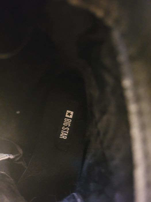 Botki zimowe damskie Big Star skórzane r. 36