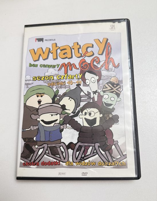 Włatcy móch sezon czfarty 4 odcinki 40-44 płyta dvd