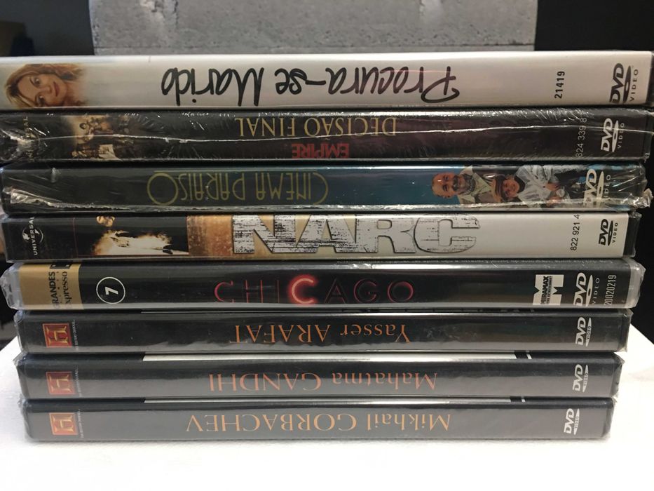 Filmes DVD Novos por abrir