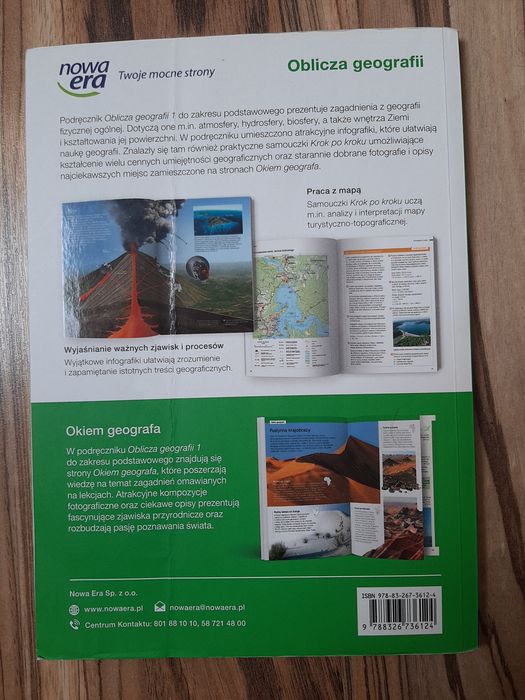 Podręcznik Oblicza geografii 1 zakres podstawowy nowa era