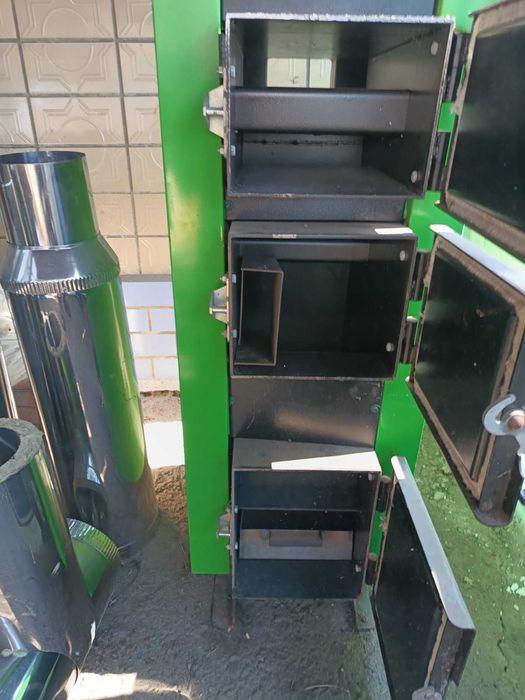 Котел водогрійний твердопаливний КВ-Т1р-15 15 кВт (новий)