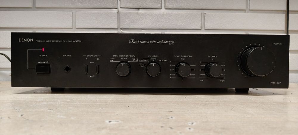 Wzmacniacz liniowy HiFi stereo DENON PMA-707.