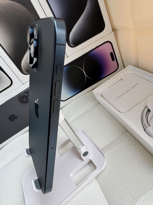 Apple Iphone 15 Pro Max 256GB Blue Titanium Неверлок Фіз сімка