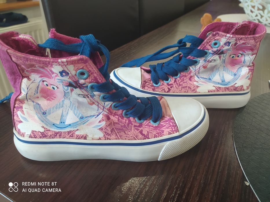 Wysokie trampki tenisówki buty