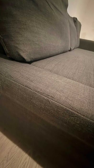 Sofá-cama de canto c/arrumação CINZENTO
