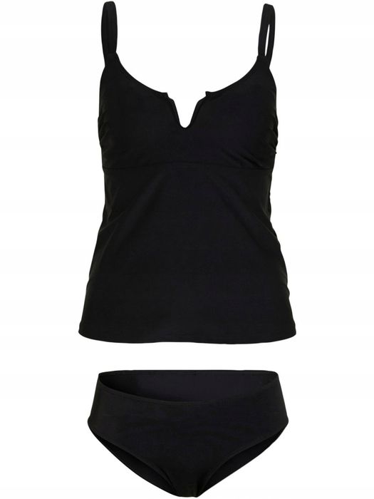 B.P.C tankini czarne z figami w komplecie r.44