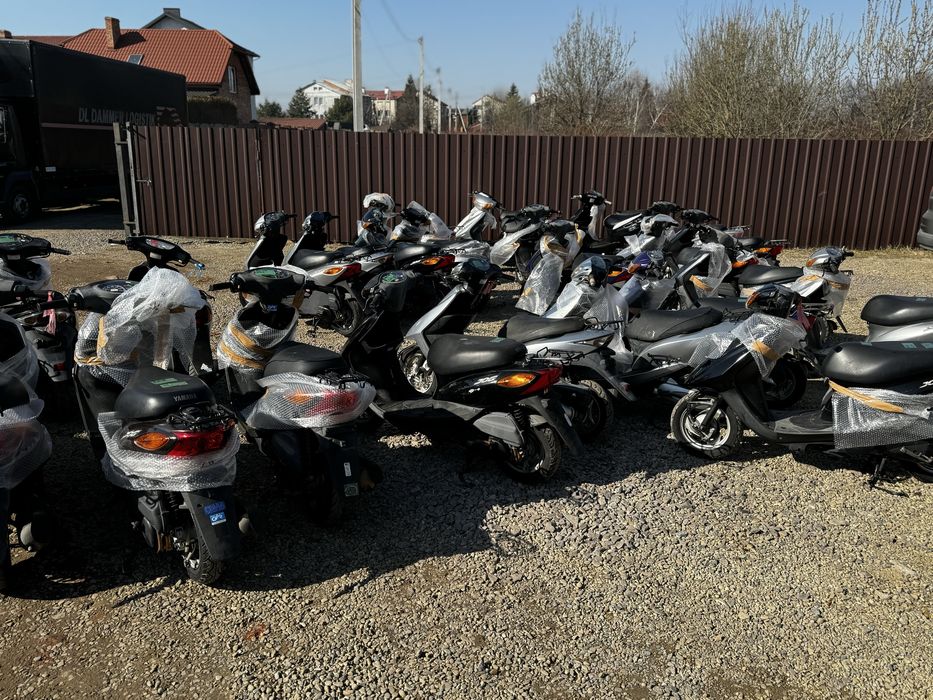 Скутер з японіі з контейнера без про бігу по Укр