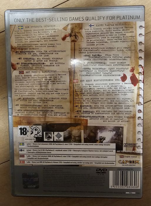 Resident Evil 4 ps2 gra