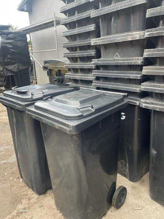 Pojemnik 240l czarny, niebieski, zielony, brązowy, żółty