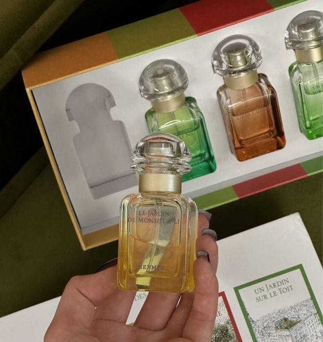 Подарунковий набір парфумів Hermes Jardins 4×30 мл