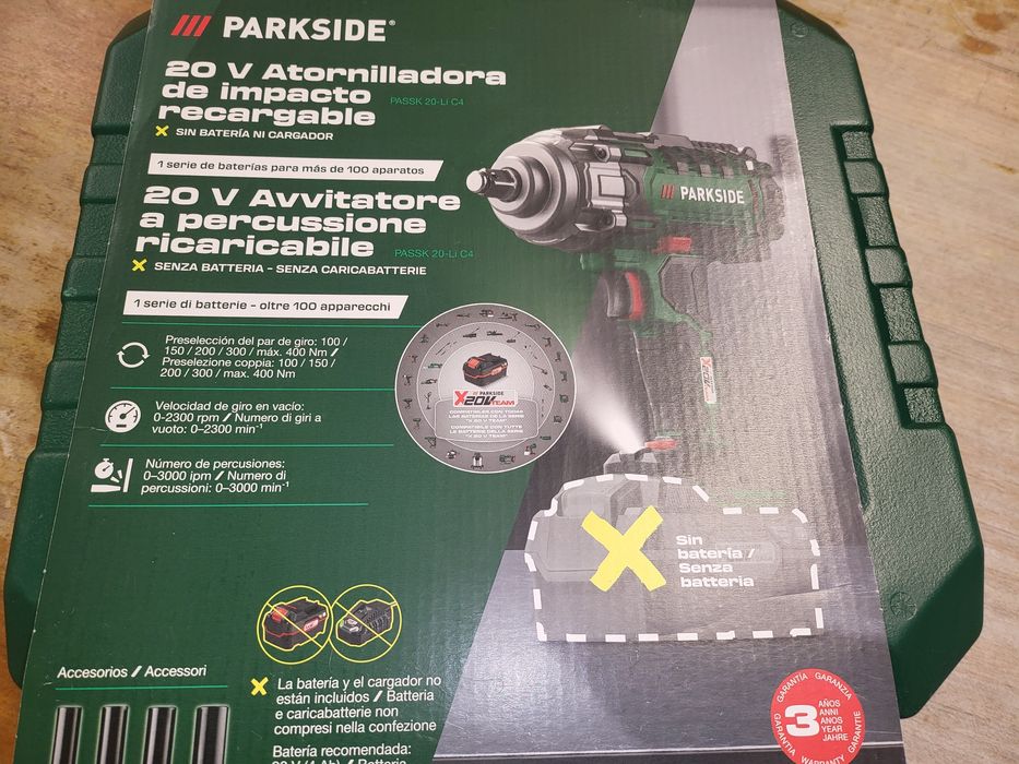 Máquina de impacto Parkside