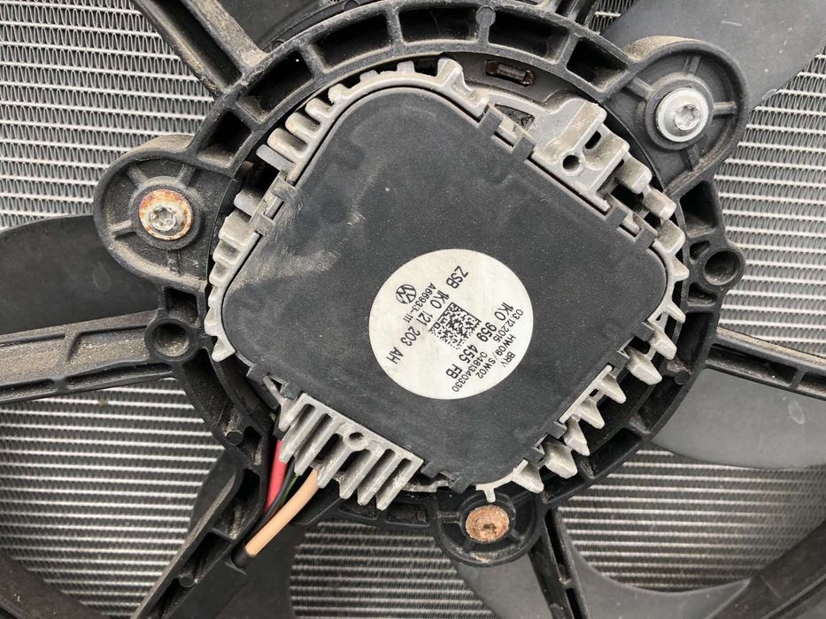 Радиатор вентилятор Caddy 2015 разборка