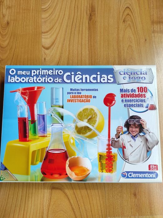 Laboratório de ciências da clementoni