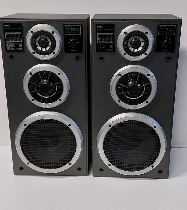SABA Acoustic Monitor 80 kolumny vintage