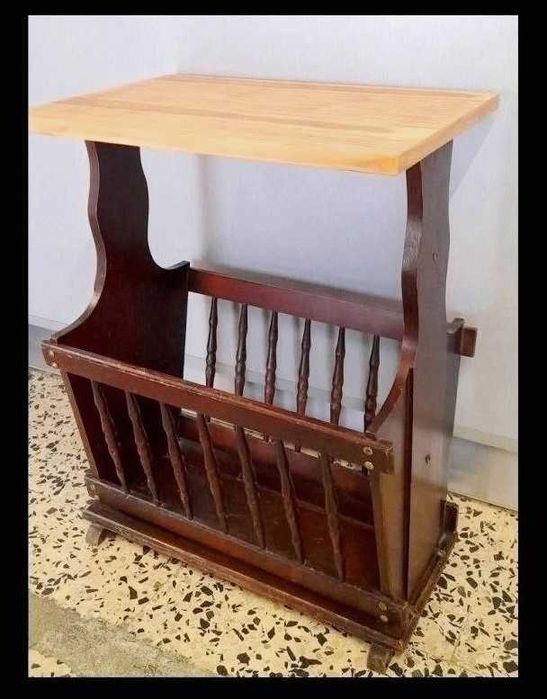 Mesa de Apoio c/ Porta-Revistas