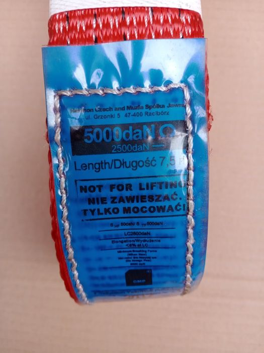 Ремень, стяжка,Натяжний ремінь для вантажу