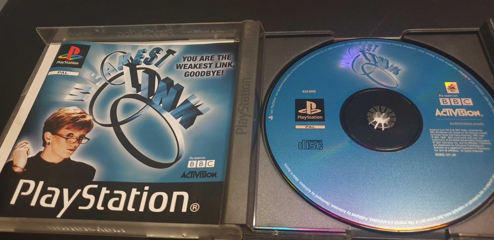 Weakest link PlayStation 1 PSX