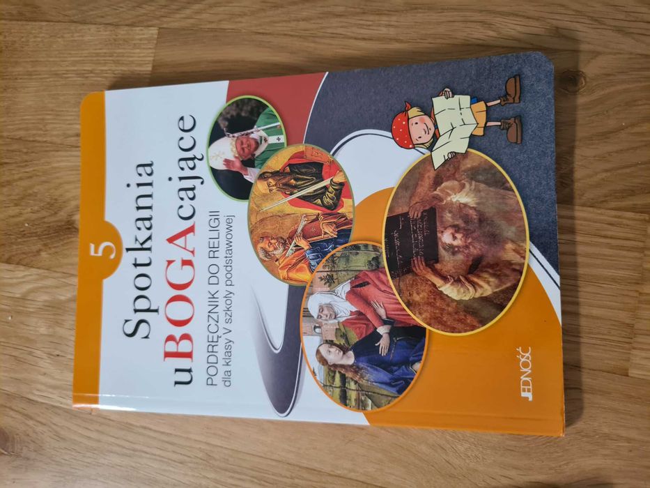 Książka do religii klasa 5 spotkania ubogacajace +zeszyt ćwiczeń