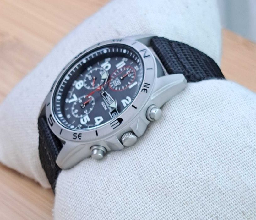 Relógio Seiko Chronograph SND399P - Militar style/field