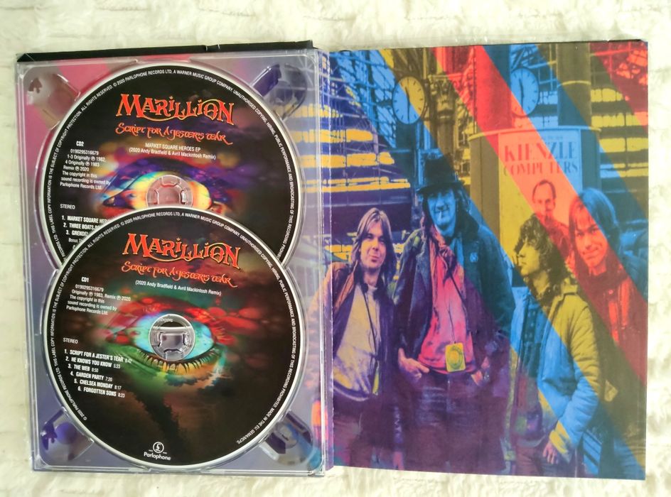 Marillion - Script For A Jester's Tear. (BOX4CD/BRD).