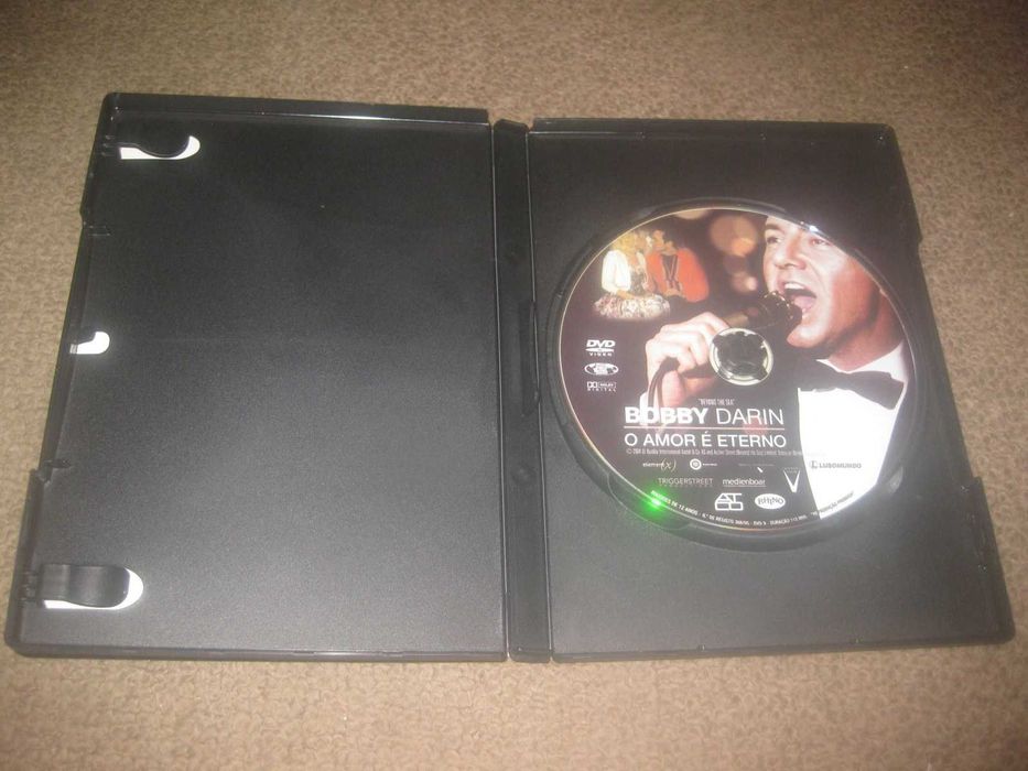 DVD "Bobby Darin - O Amor é Eterno" com Kevin Spacey
