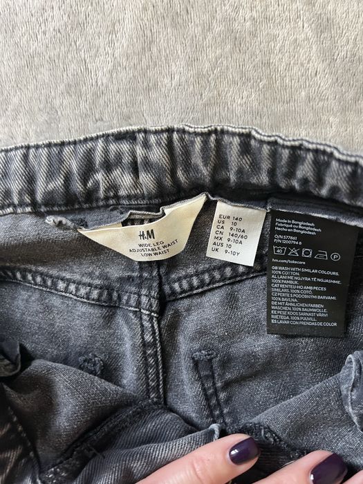 Джинси h&m для хлопчика широкі з карманами