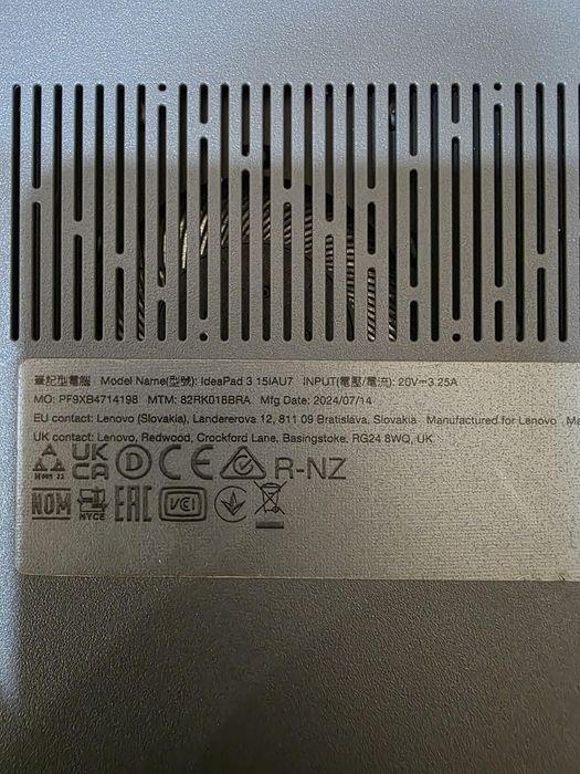 Lenovo IdeaPad 3 17ITL6 Intel Core i3