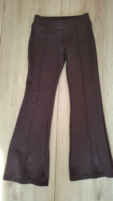 Spodnie dzwony brązowe na 9/10 lat H&M