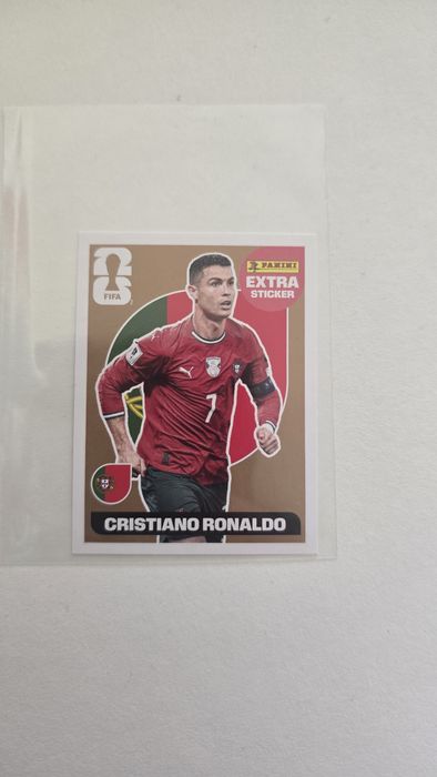 Cromo ronaldo panini world cup 2026