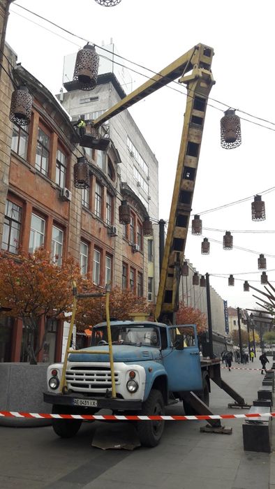 Автовышка - Спил деревьев