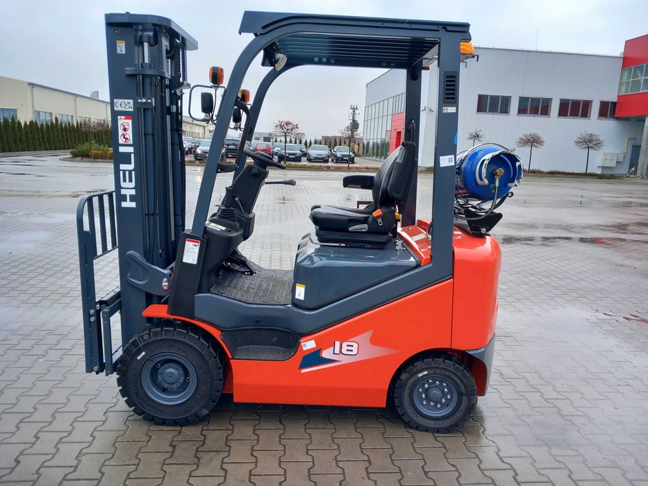 Wózek Widłowy Widlak 1,8T Maszt 3,3 Duplex Heli LPG Stage V *2025-07*