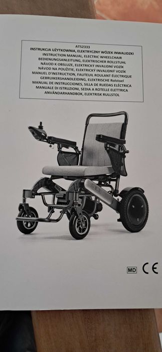 Wózek inwalidzki elektryczny nowy