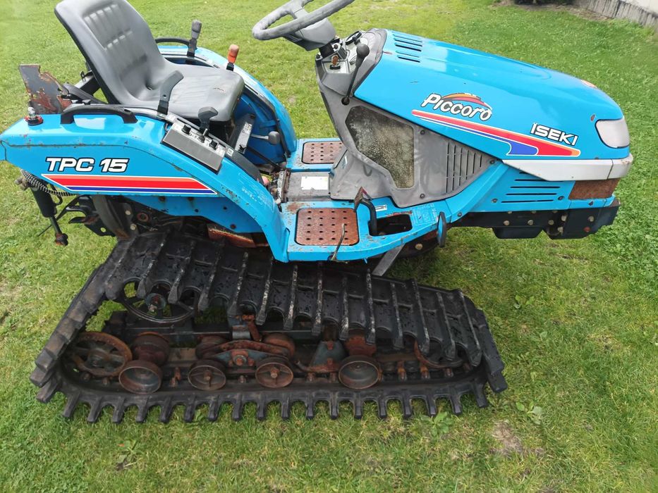 Traktorek na gąsienicach Iseki TPC 15 Kubota Yanmar