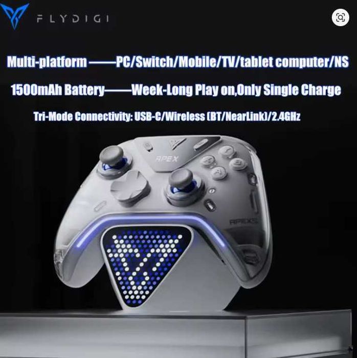 Comando Flydigi apex 5 controlador gamepad sem fio gamepad
