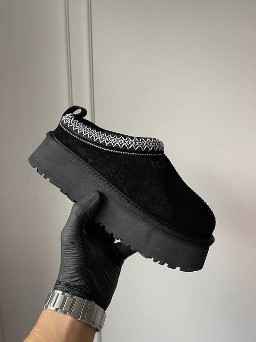 Уггі UGG Tasman Platform Black premium угги