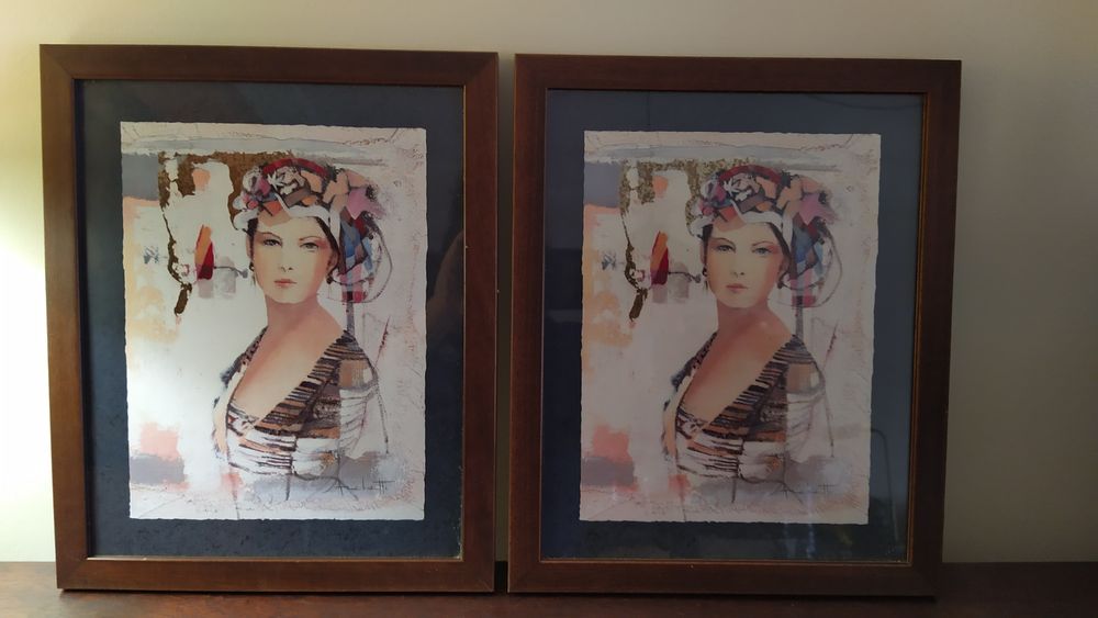 2 Quadros "Damas"