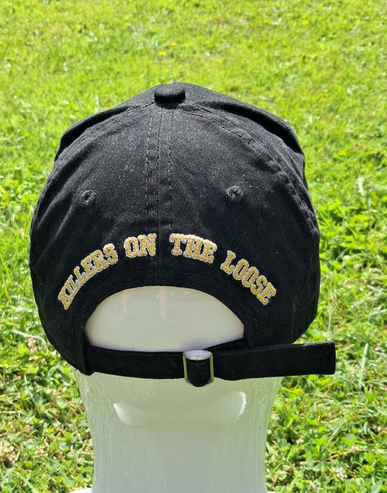 Dsquared2 Fight for Freedom baseball czapka czarna z daszkiem
