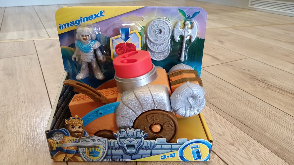 Fisher-Price Imaginext Królewski taran HCG47 HCG48