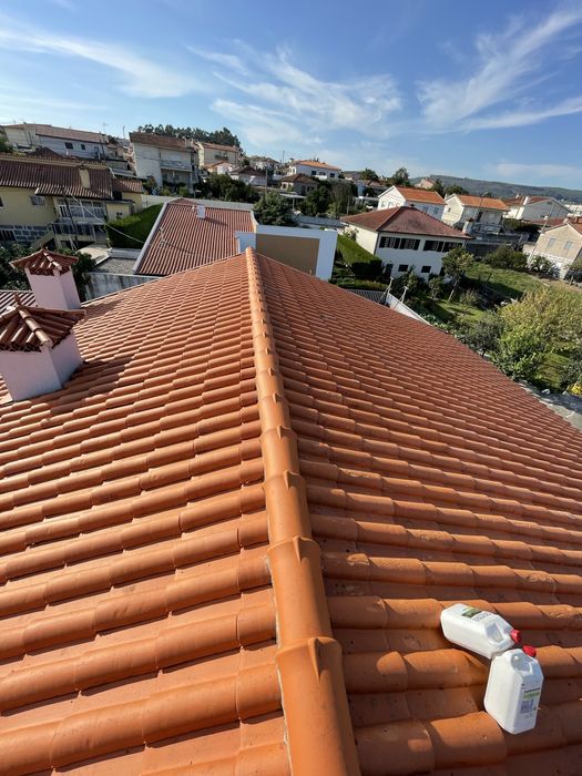 Limpeza de telhados