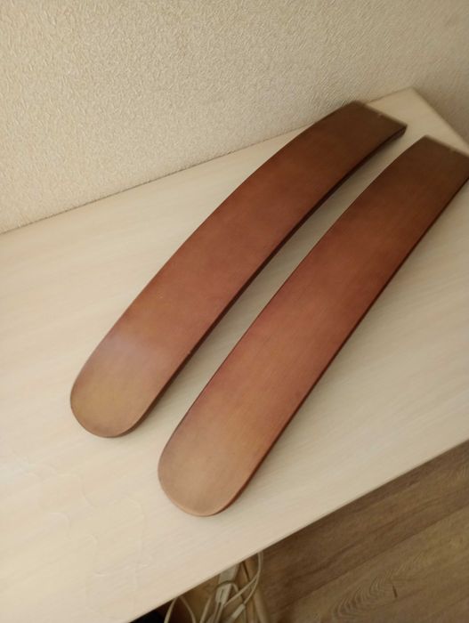 2 подлокотника для дивана  ,кресла 77х11х1,5 см дерево,почти новые